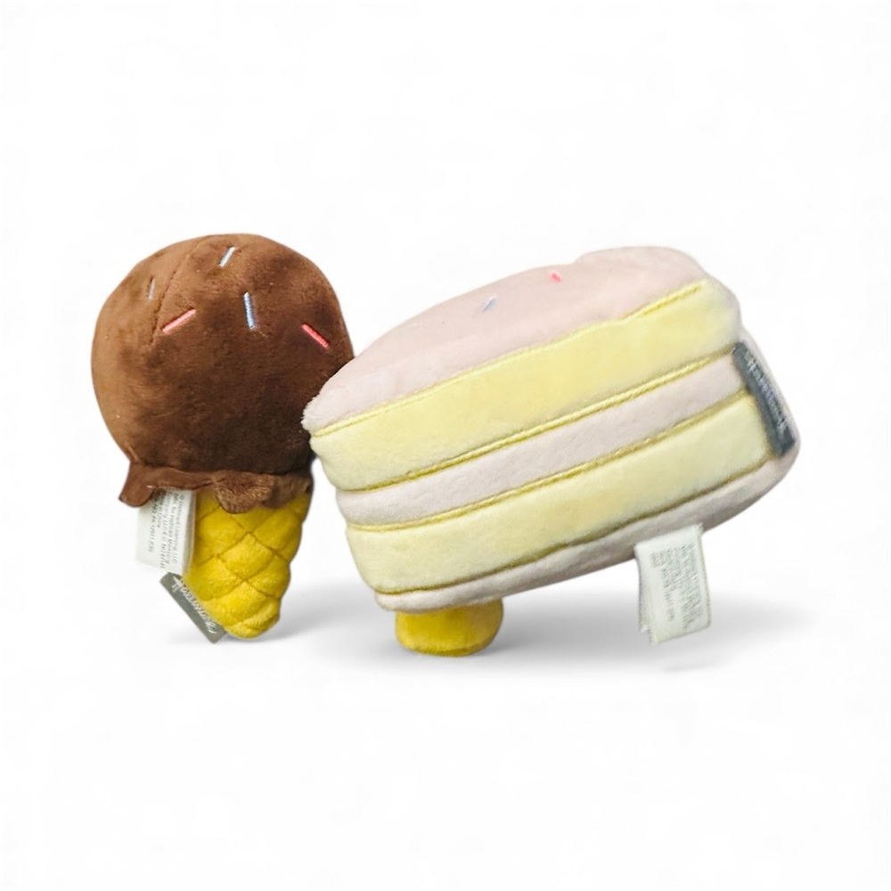 Hallmark Better Together Magnetic Duo Food Pairs Cute Plush Stuffed Toys - Picture 6 of 13
